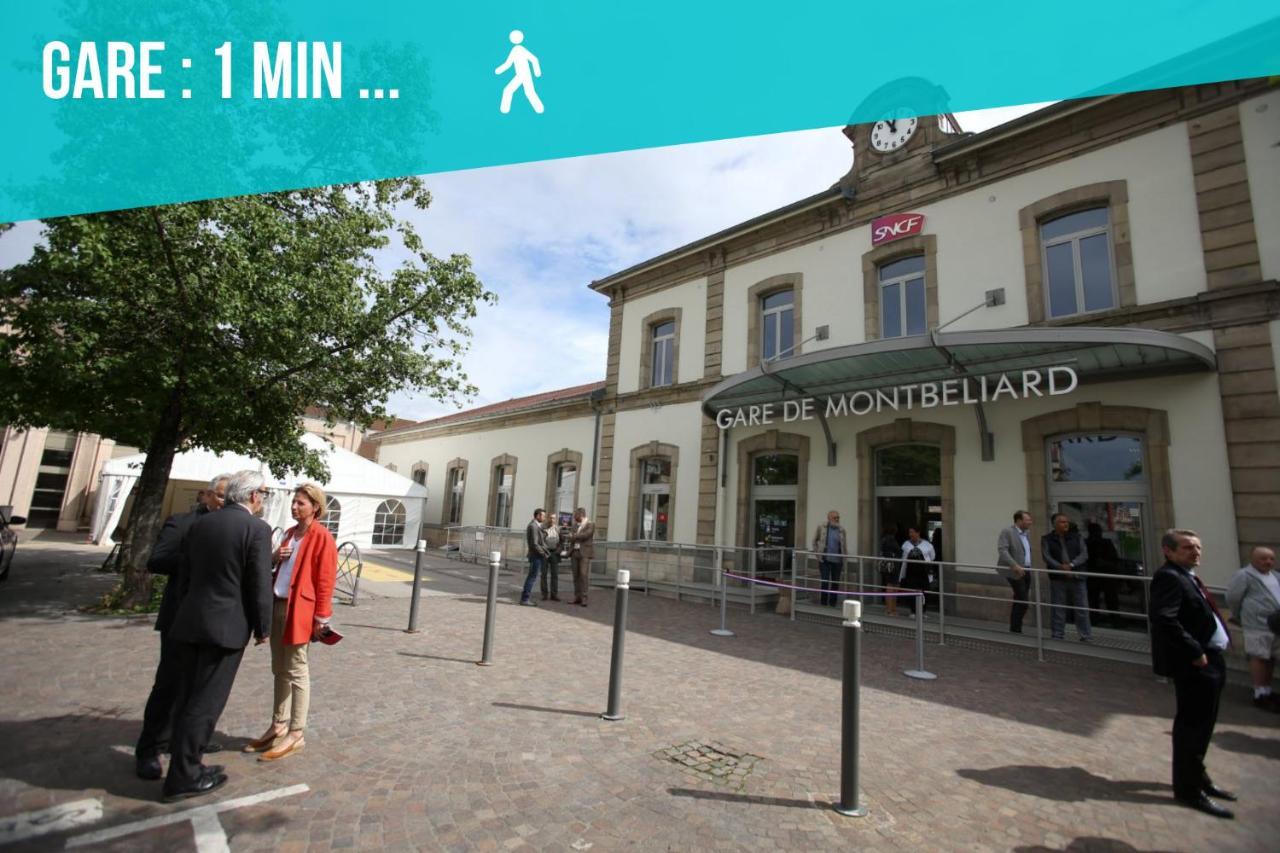 Le 15-GregIMMO-Appart'Hôtel Montbéliard Exterior foto